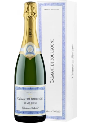 Chartron et Trebuchet, Chardonnay Brut, Cremant de Bourgogne AOC, gift box 0.75 л