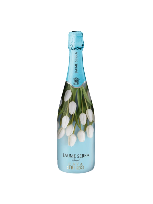 Jaume Serra, Cava Semi Seco, sleeve Bouquet
