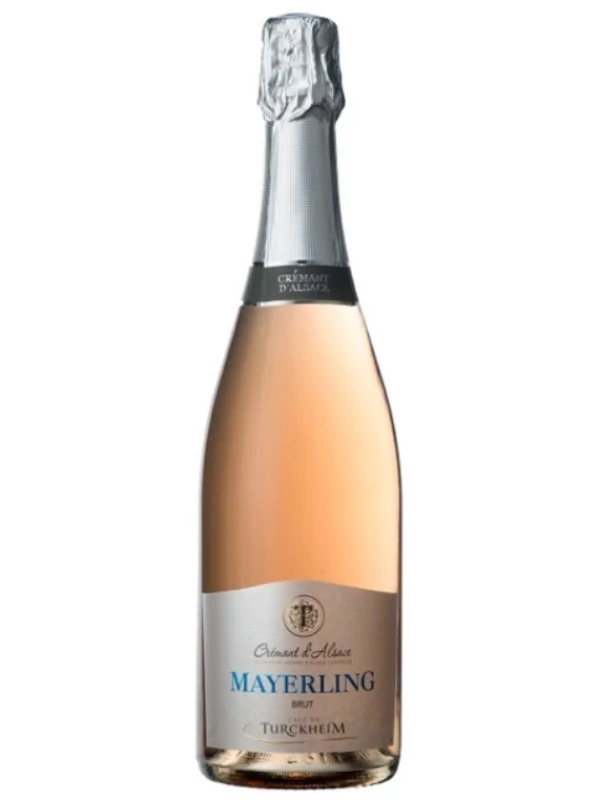 Cave de Turckheim, Mayerling Rose Brut, Cremant d'Alsace AOC