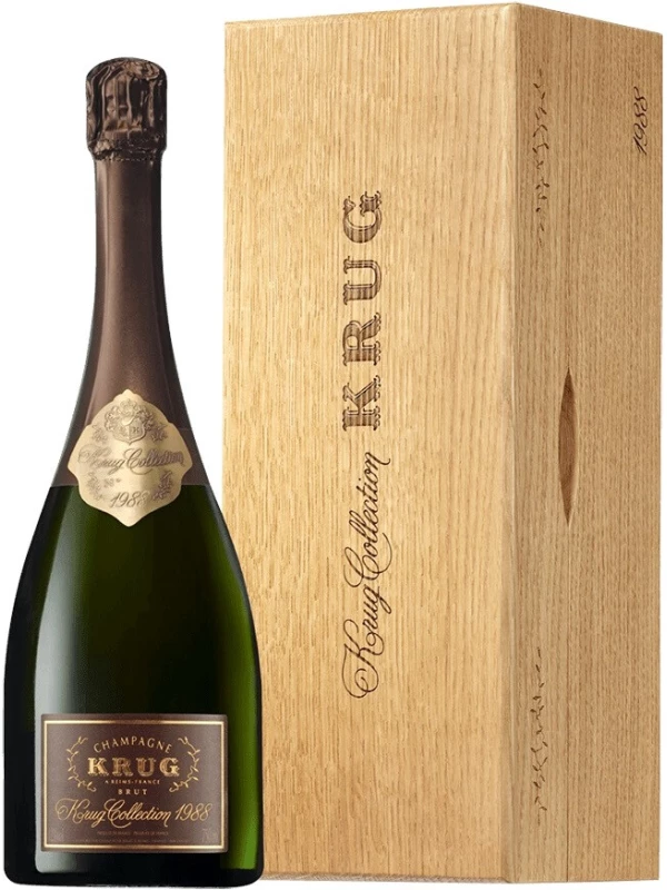 Krug Collection, wooden box