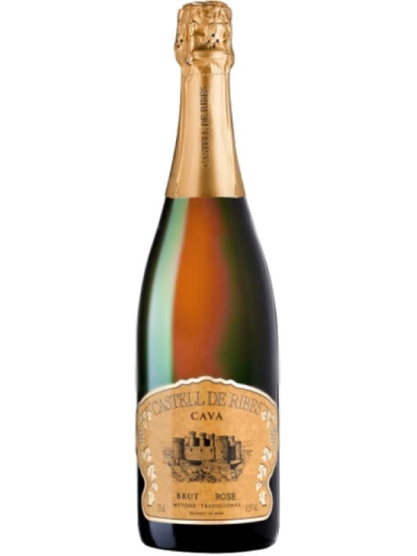 Castell de Ribes Brut Rose, Cava DO