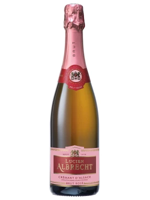 Lucien Albrecht, Brut Rose, Cremant d'Alsace AOC 0.75 л