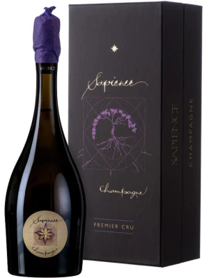 Sapience Premier Cru Extra Brut, Champagne AOC, gift box 0.75 л 2010