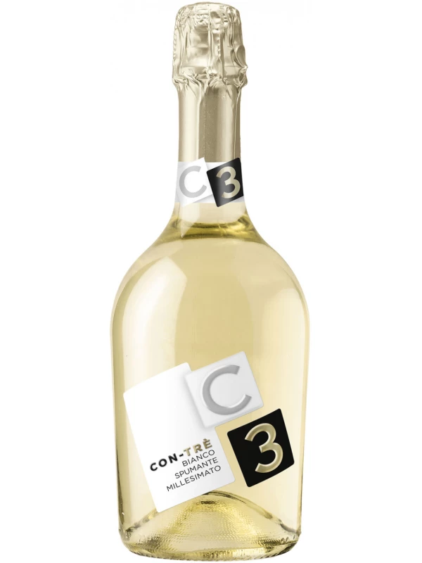 Contarini, Con-Tre Bianco Spumante Millesimato Extra Dry
