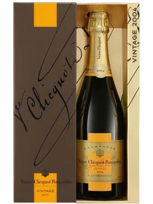 Veuve Clicquot Vintage 2004, with gift box 0.75 л 2004