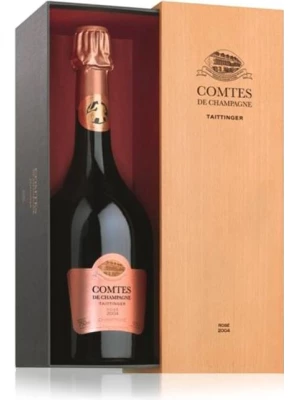 Taittinger Comtes de Champagne Rose, gift box 0.75 л 2004