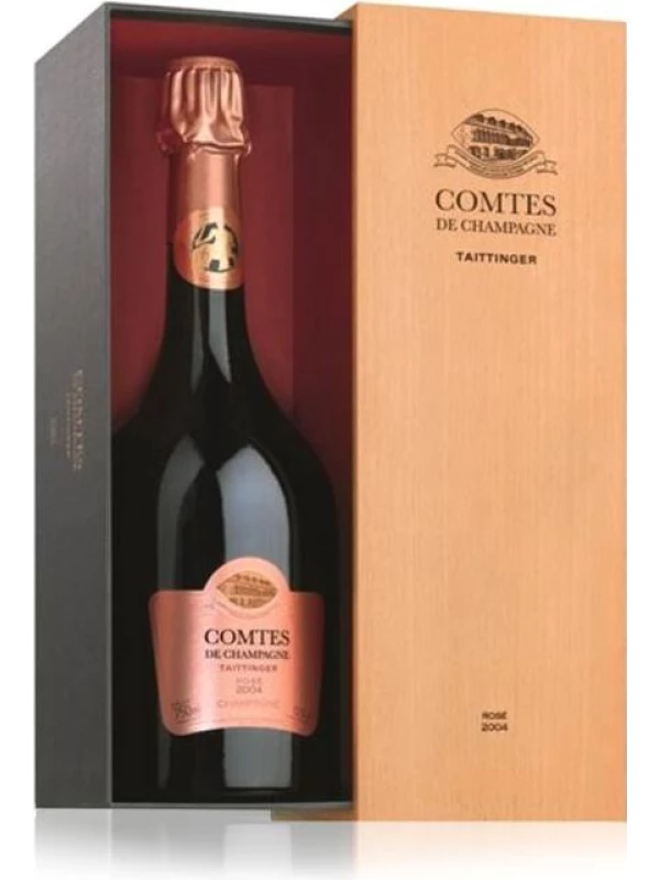Taittinger Comtes de Champagne Rose, gift box