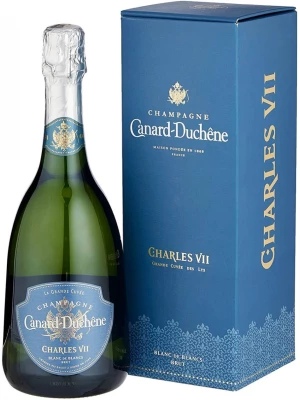 Canard-Duchene, Charles VII Blanc de Blanc, Champagne AOC, gift box 0.75 л