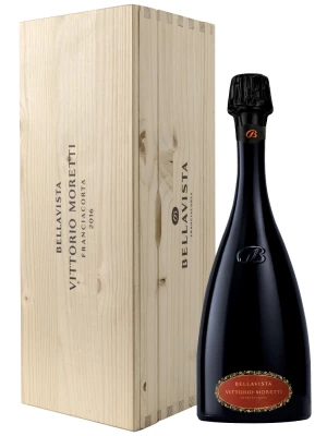 Bellavista, Vittorio Moretti Riserva, Franciacorta DOCG, wooden box 0.75 л 2016