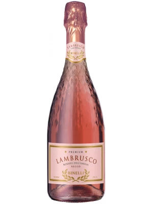 Binelli Premium Lambrusco Rosato Secco, Dell'Emilia IGT 0.75 л