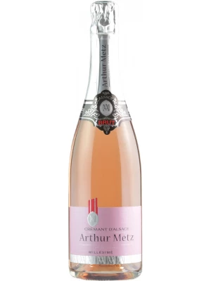 Arthur Metz, Cremant d'Alsace AOP Brut Millesime Rose 0.75 л 2020
