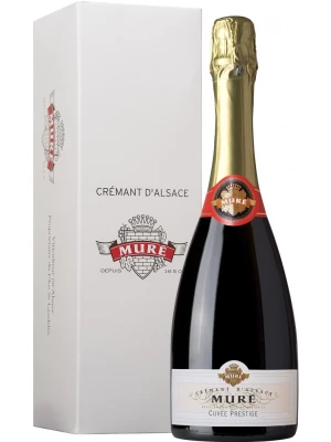 Rene Mure, Cremant d'Alsace Cuvee Prestige Brut, gift box 0.75 л