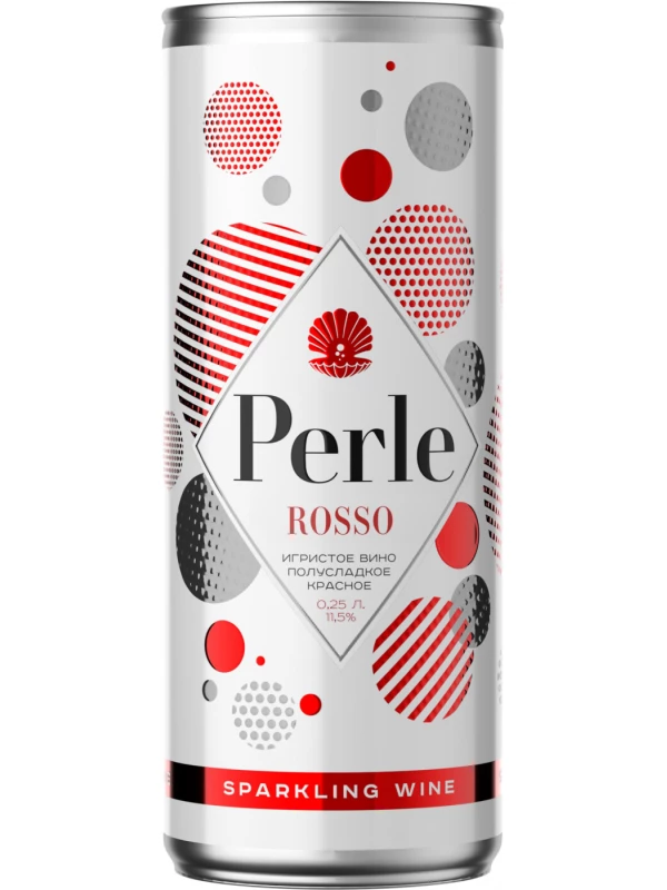 La Petite Perle Rosso, in can