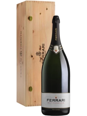 Ferrari, Brut, Trento DOC, wooden box 6 л