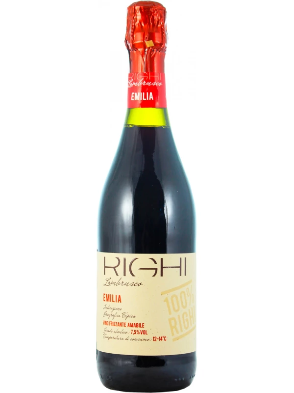 Righi, Lambrusco Rosso, Emilia IGT