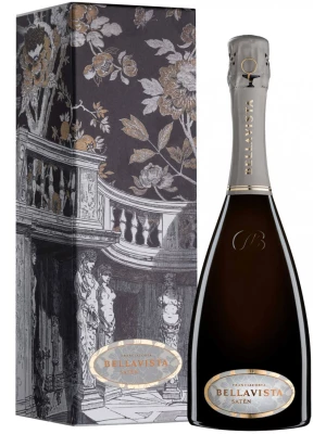 Bellavista, Saten, Franciacorta DOCG, gift box 0.75 л 2017