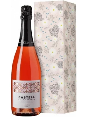 Castell de la Comanda Cava Rosat DO, gift box 0.75 л