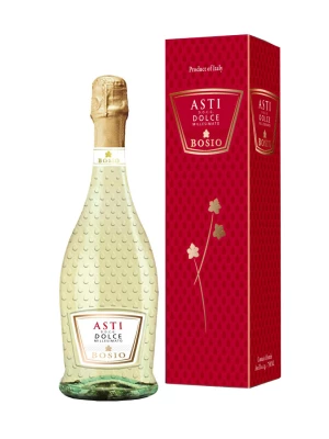 Bosio, Asti Spumante DOCG, gift box 0.75 л