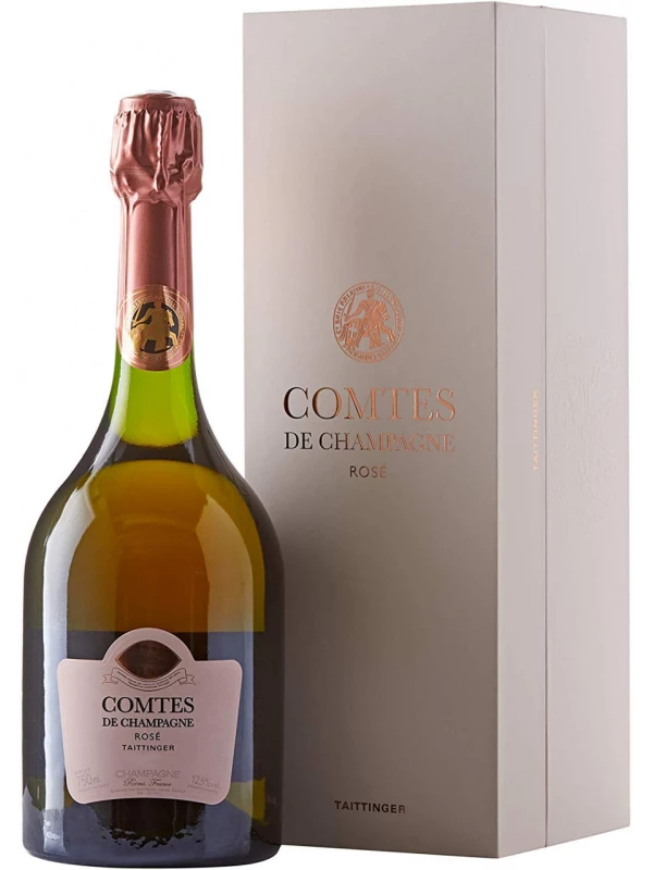 Taittinger, Comtes de Champagne Rose gift box