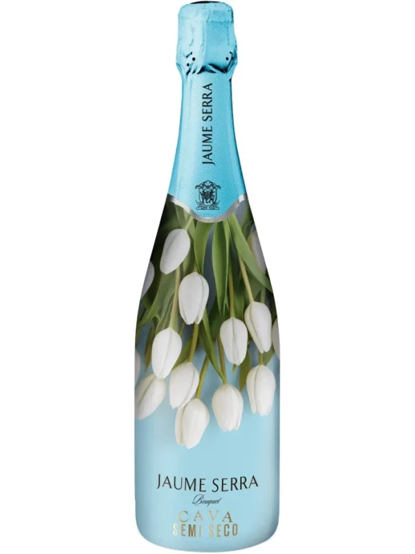 Jaume Serra, Cava Semi Seco, sleeve Bouquet
