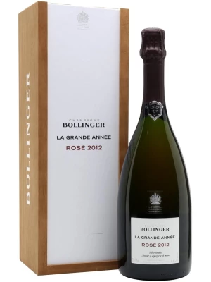 Bollinger, La Grande Annee Rose Brut AOC, wooden box 0.75 л 2012