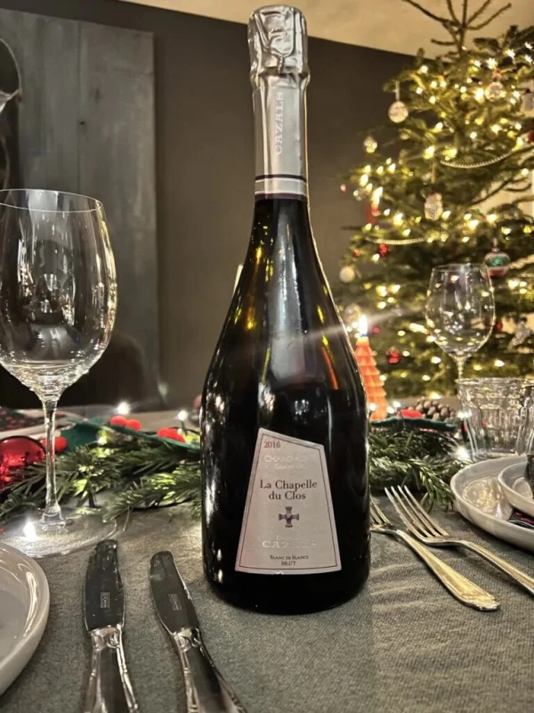 Claude Cazals, La Chapelle du Clos Blanc de Blancs Grand Cru Brut, Champagne AOC