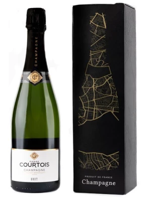 Pierre Сourtois, Brut, Champagne AOC, gift box 0.75 л