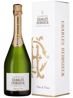 Charles Heidsieck, Blanc de Blancs Brut, Champagne AOC, gift box 0.75 л