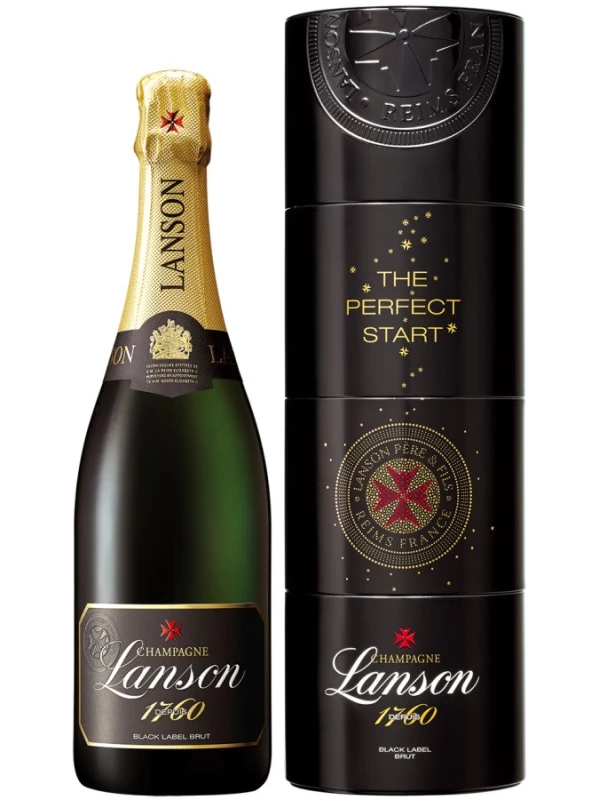 Lanson, Black Label Brut, gift box Twist Pack