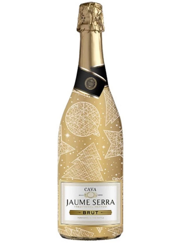 Jaume Serra, Cava Brut DO sleeve New Year