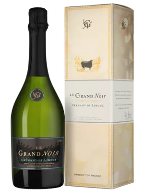 Le Grand Noir Brut, Cremant de Limoux AOP, gift box 0.75 л 2021