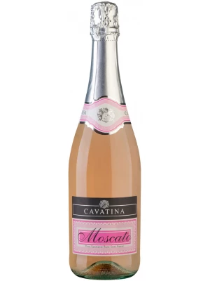 Cavatina Moscato Spumante Rose Semi-Sweet 0.75 л