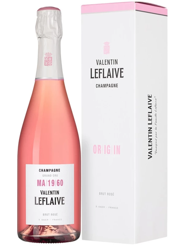 Valentin Leflaive, MA Brut Rose, Champagne AOC, gift box