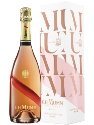 Mumm, Grand Cordon Brut Rose, Champagne AOC, gift box 0.75 л