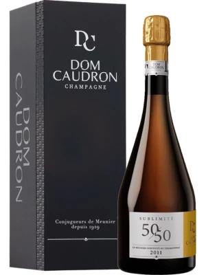 Dom Caudron, Sublimite 50/50 Brut, Champagne AOC, gift box 0.75 л 2011