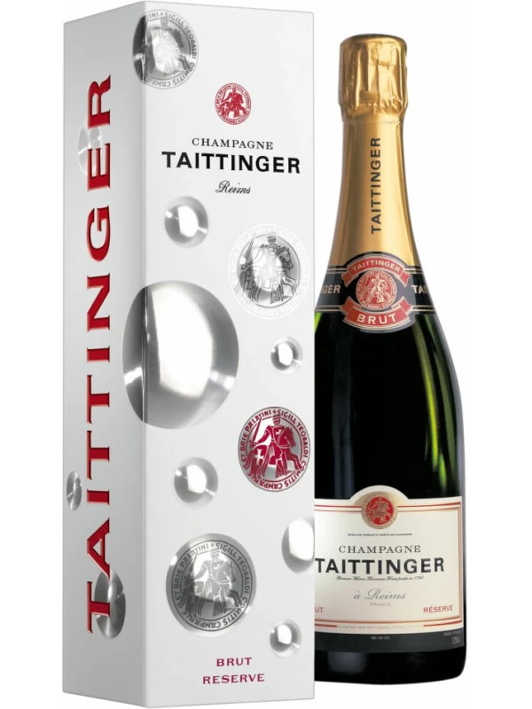Taittinger, Brut Reserve, new year gift box