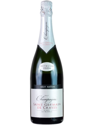 Saint Germain de Crayes Millesime Blanc de Blancs Brut Nature, Champagne АОC 0.75 л 2006