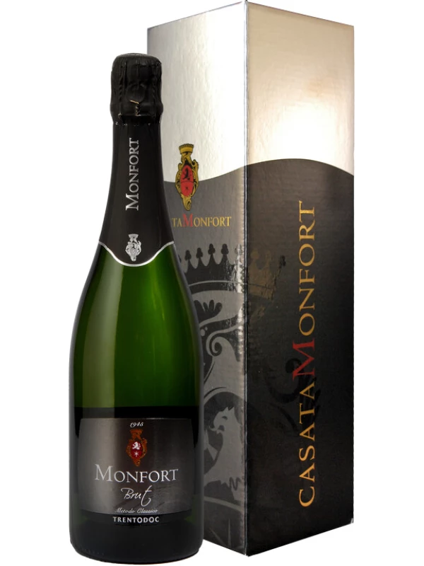 Casata Monfort, Brut, Trento DOC, gift box