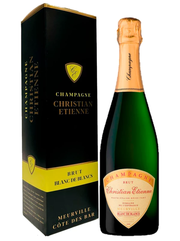 Christian Etienne, Cuvee Blanc de Blancs Brut, gift box