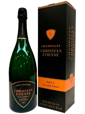 Christian Etienne, Cuvee Tradition Brut, gift box 1.5 л 2018