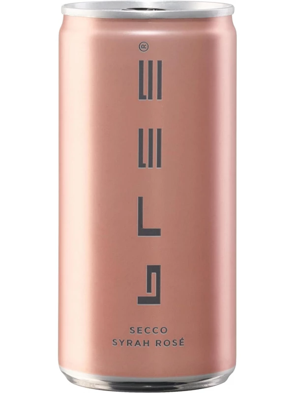Bree Secco Syrah Rose, in can