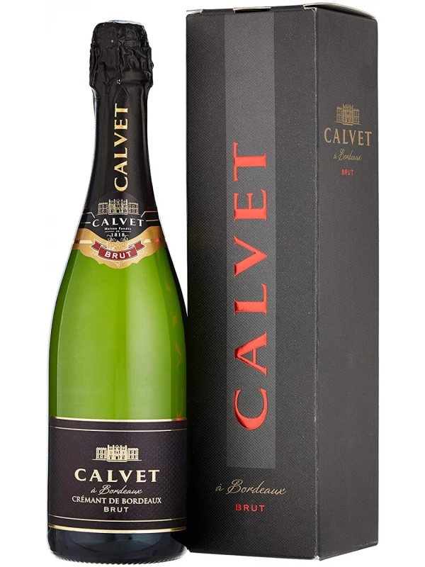 Calvet, Cremant de Bordeaux AOP Brut, gift box