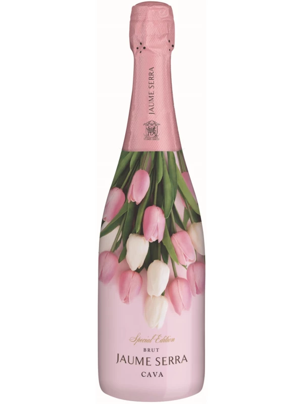 Jaume Serra, Cava Brut DO, sleeve Bouquet