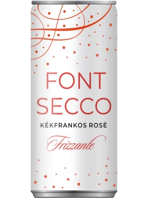 Font Secco Kekfrankos Rose Frizzante, in can 0.25 л 2020