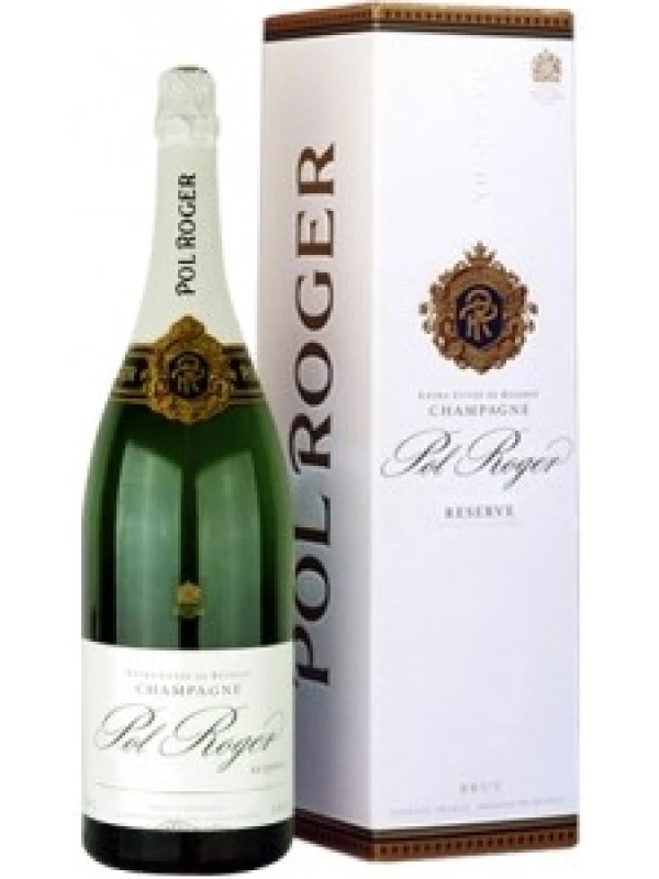 Pol Roger, Brut Reserve, Extra Cuvee de Reserve, gift box