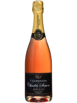 Charles Simon Brut Rose, Champagne AOC 0.75 л 2018