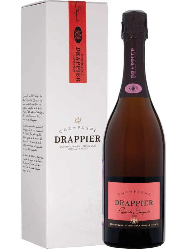 Champagne Drappier, Brut Rose, Champagne AOC, gift box