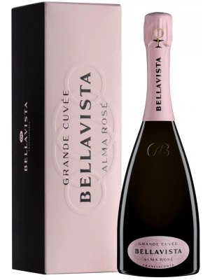 Bellavista, Alma Grande Cuvee Rose, Franciacorta DOCG, gift box 0.75 л