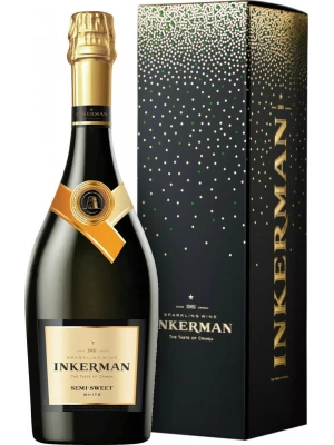 Инкерман Белое Полусладкое, в подарочной коробке 0.75 л