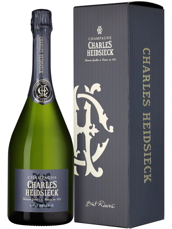 Charles Heidsieck, Brut Reserve, Champagne AOC, gift box